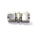 SS Reducing Union Connector Compression Double Ferrule OD Fitting Stainless Steel 304